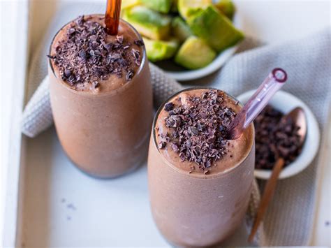 Chocolate Avocado Smoothie Nourish Every Day