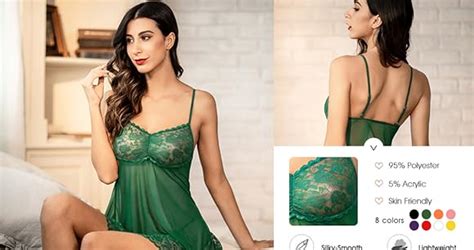 Avidlove Lace Babydoll Lingerie Sexy Mini Chemise Mesh Wedding Nightie Bridal Nightdress At