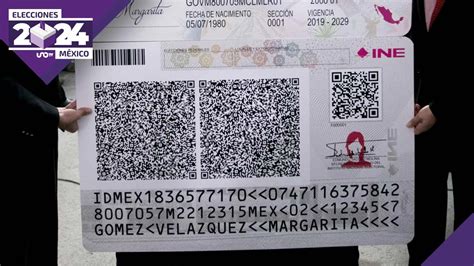 Elecciones En M Xico Para Qu Sirve El C Digo Qr De La Credencial