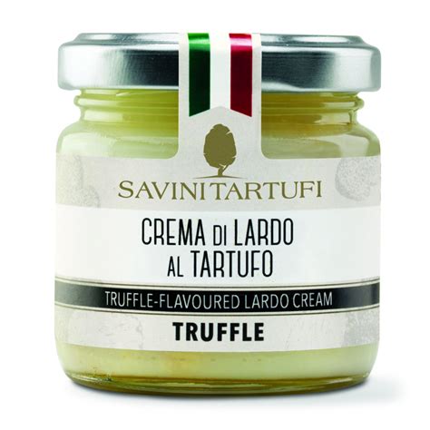 Savini Tartufi Crema Di Lardo Al Tartufo Linea Tricolore