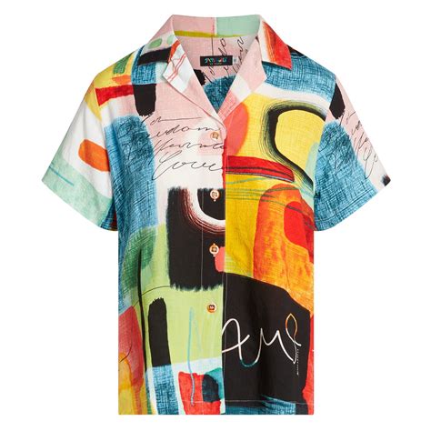 Print Top Color Block