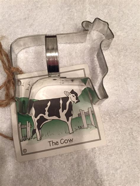 Lot Of 3 Ann Clark Cookie Cutters Large Chickenpig Cow 1849237172