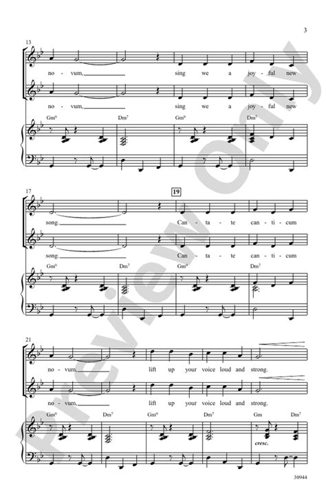 Jazz Cantate 2 Part Choral Octavo Andy Beck Digital Sheet Music