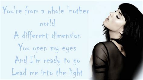 Katy Perry - E.T. Lyrics Video - YouTube