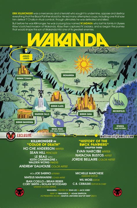 Wakanda 3 Preview Page 1 Multiversity Comics