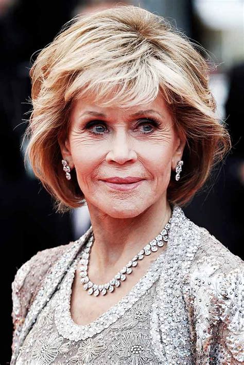 Jane Fonda Hair Gallery 20 Timeless Looks That Take Years Off