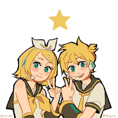 Kagamine Twins By Acro Bike On Deviantart