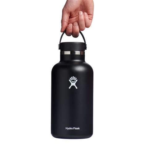 Hydro Flask 64 Oz Wide Flex Bottle With Flex Cap – Black – SFi Africa