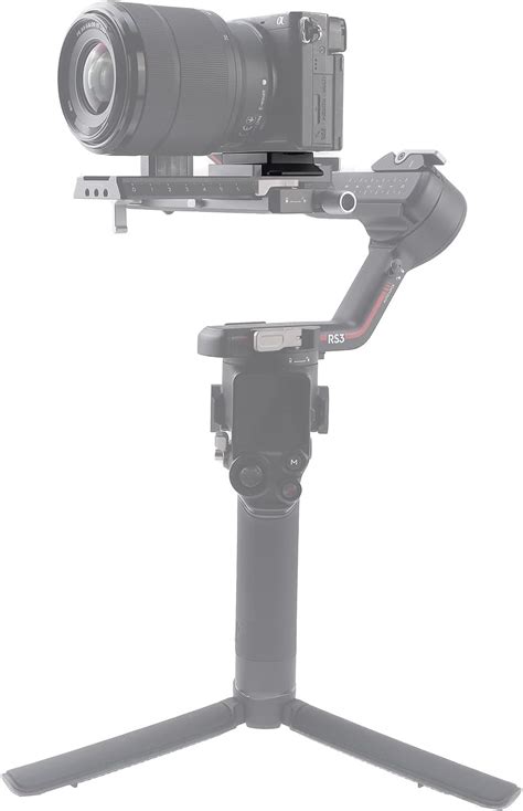 FocusFoto Placa base superior de liberación rápida QR para DJI Ronin