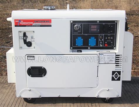 Silent Soundproof Quiet 7 5kVA 7kw 7kVA 7 KVA Gasoline Petrol Generator