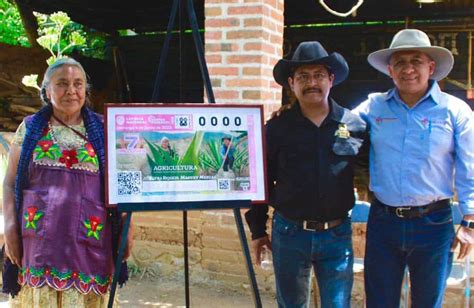 Devela Loter A Nacional Billete Alusivo Al Maguey Mezcal Presslibre