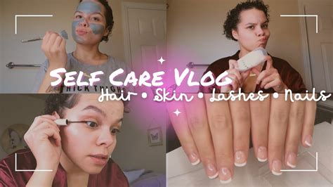 Self Care Vlog My Pampering Routine Trying New Hair Products