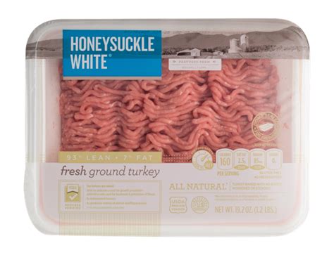 Honeysuckle White Ground Turkey Lean Fat Hy Vee Aisles Online