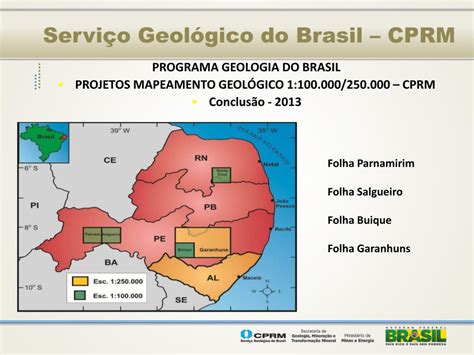 Ppt Servi O Geol Gico Do Brasil Cprm Powerpoint Presentation Free