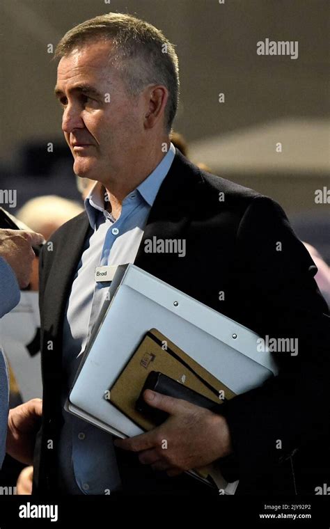 Woolworths CEO Brad Banducci is seen during the Woolworths Group ...