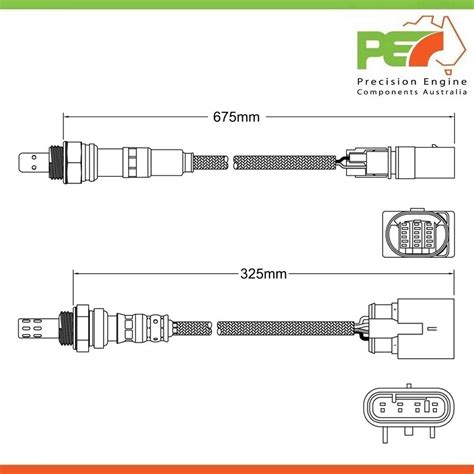 X Oem Pre Cat Post Cat Oxygen Sensors For Alfa Romeo Mito Ar L