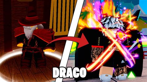 COMO PEGAR A RAÇA DRACO NO BLOX FRUITS YouTube