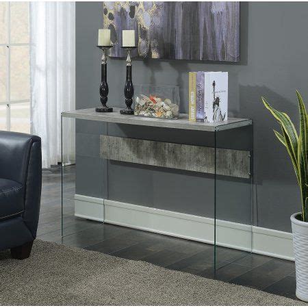 Convenience Concepts Soho Console Table Walmart Living Room