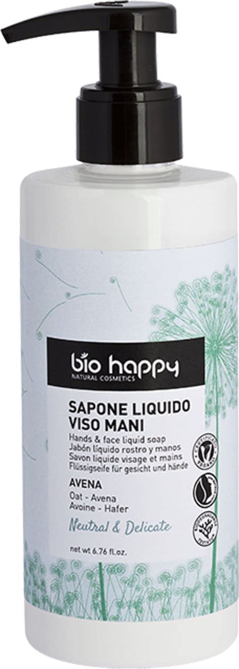 Bio Happy Neutral Delicate Hands Face Liquid Soap Ml Ecco