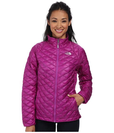 The North Face Thermoball™ Full Zip Jacket In Purple Lyst