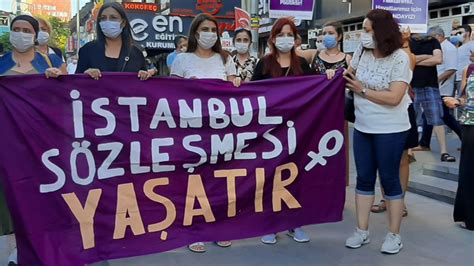 Protests Against Withdrawal From The İstanbul Convention Continue In