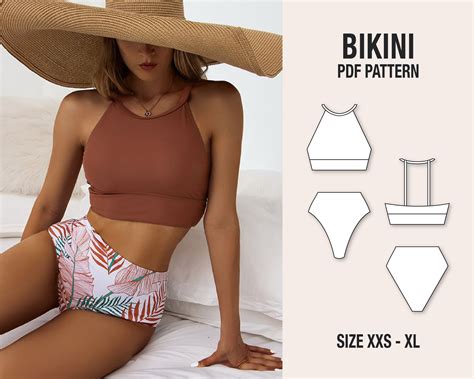 Patr N Bikini Pdf Patr N De Costura Patr N De Traje De Ba O Pdf