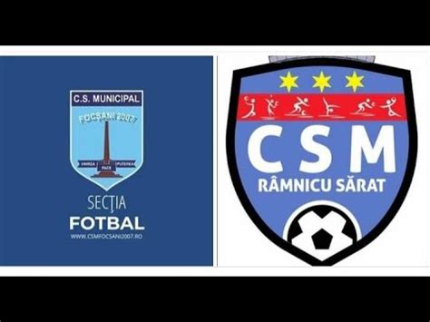 Fotbal L Sdv Tv Csm Focsani Csm Rm Sarat Youtube