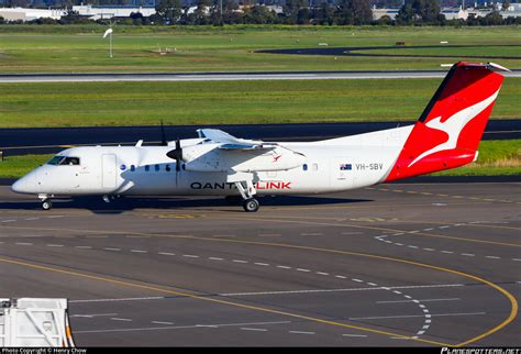 VH SBV QantasLink De Havilland Canada DHC 8 315Q Dash 8 Photo By Henry