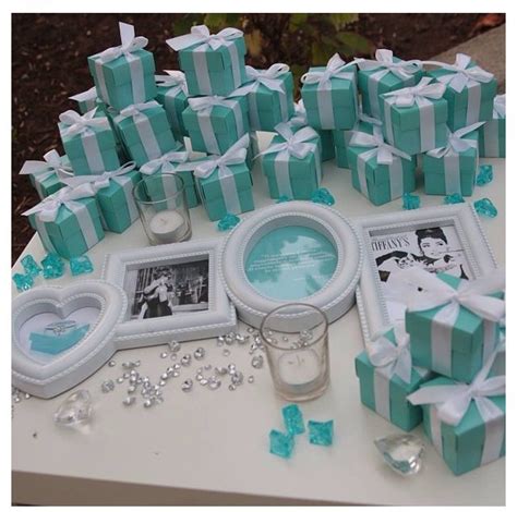 Tiffany S Favor Boxes Tiffany Wedding Tiffany Blue Favor Boxes Wedding Stuff Favors