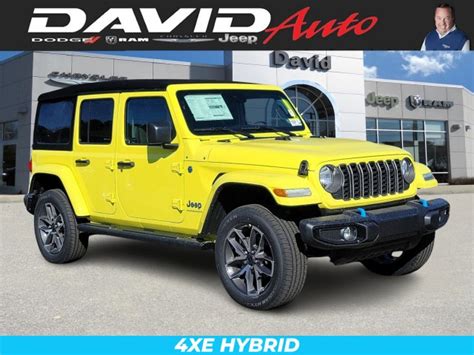 New 2024 Jeep Wrangler 4xe Sport S 4xe Sport Utility In Glen Mills W24283 David Dodge