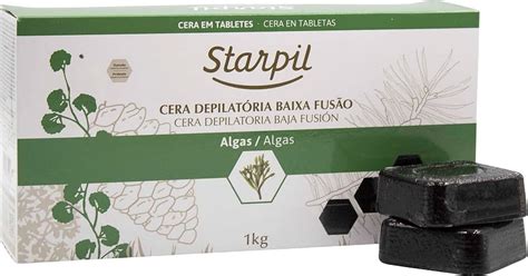 Cera Quente Depilatoria Starpil Algas 1kg