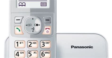 Tel Fono Inal Mbrico Panasonic Kx Tg Sps Plata