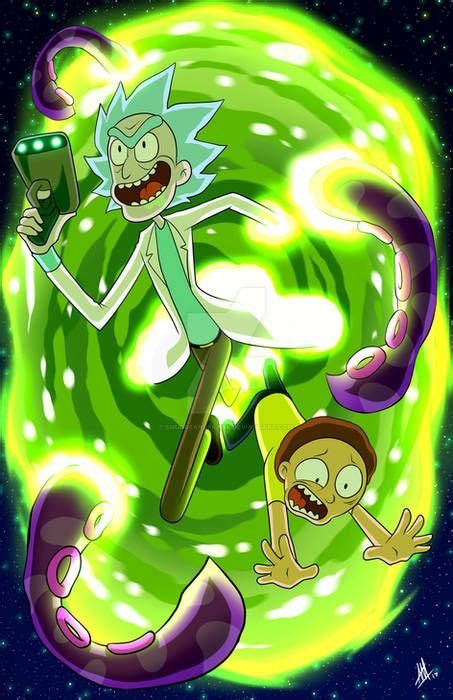 Rick And Morty By Sawuinhaff On Deviantart Rick And Morty Apple Watch