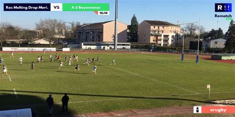 Vidéo rugby amateur l essai du week end pour l AS Bayonne