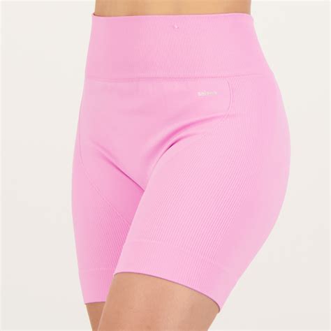 Shorts Selene Canelado Sem Costura Feminino Lil S Futfanatics