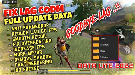 New Season Fix Lag Codm Full Update Config Lock Fps No