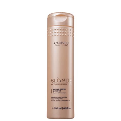Shampoo Cadiveu Blonde Reconstructor Keeper Beautybox