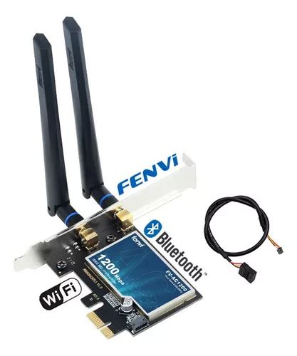 Placa Pci Express Wifi Dual Band Bluetooth Fenvi Fv Ac1200 Frete grátis