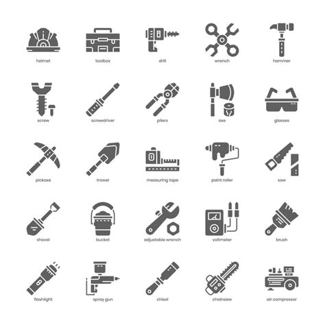 Mechanic Tool Icon Pack For Your Website Design Logo App Ui