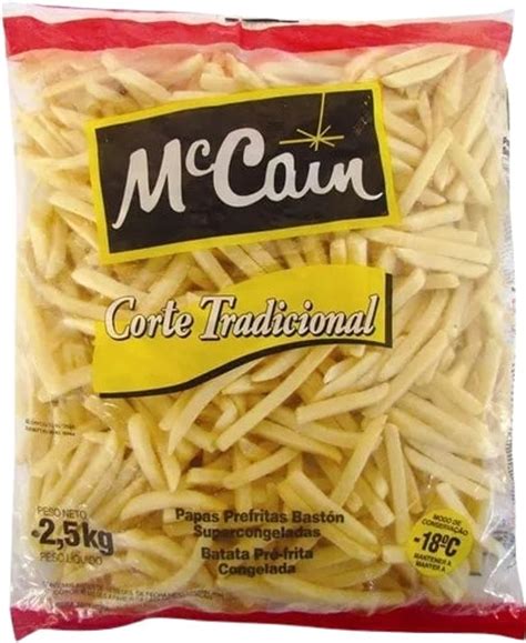 Mccain Super Fries Potatoes Fries Frozen Traditional Cut Papas Corte