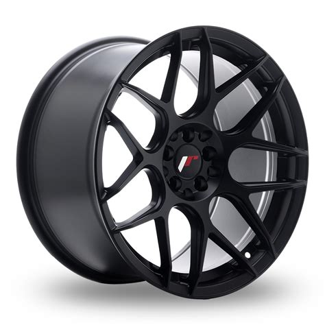 Japan Racing JR18 9 5x 18 Matt Black 18 Alloy Wheels Wheelbase