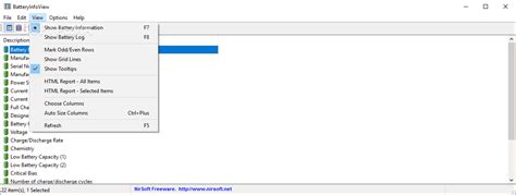 Download BatteryInfoView 1.23