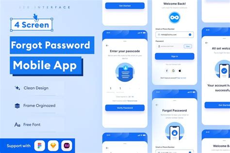 Forgot Password Mobile App Design Mobile App Phone Numbers App App