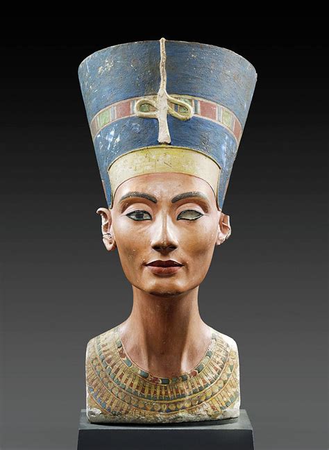 Bust Of Queen Nefertiti Painting By Thutmosis Fine Art America