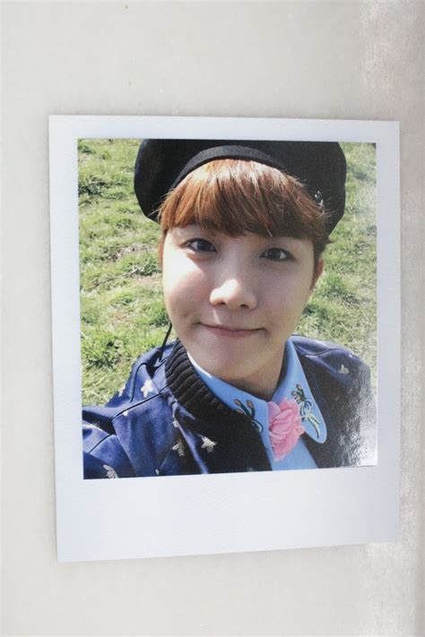 Kpop Scans J Hope Bts Young Forever Photocard Autograph