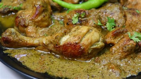 Afghani Chicken Gravy Try This Restaurant Style Afghani Chicken Gravy Afghani Chicken Recipe