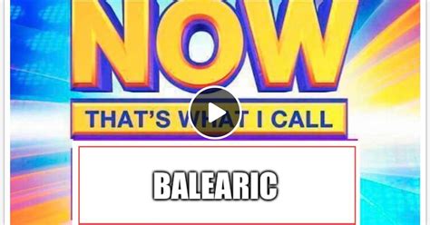 Steve Nash Now That S What I Call Balearic By Steven Bo Show Nash