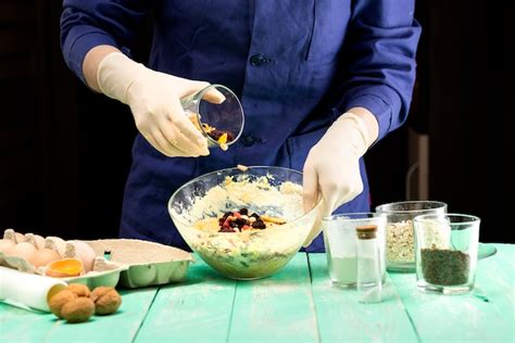 Cocinar Galletas De Avena Con Nueces Y Frutas Confitadas Postre