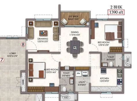 Floor Plans Vision Infra Developers India Pvt Ltd