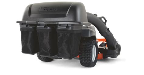 Zero Turn Mower Blower Assisted Bagger Collection System Husqvarna Us